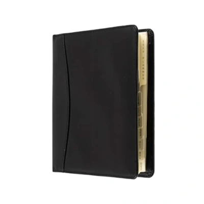 Image of Collins Elite Compact 2026 12 Month Calendar Year Planner, Day To Page with Appointments Diary Black (1140V.99 26)