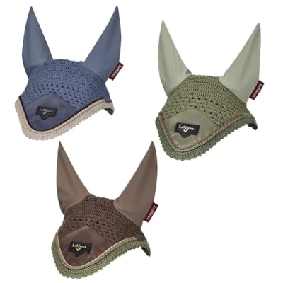 Image of LeMieux Loire Fly Hood Jay Blue Medium