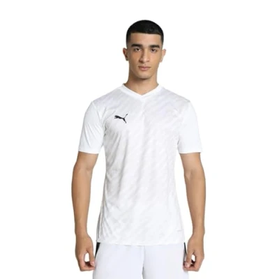 Image of Puma Teamultimate Sports Tshirt, Men&#039;s, Size: Medium, White