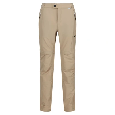 Image of Regatta Mens Highton Zip Off Walking Trousers (Oat) Tan Size 40 Long