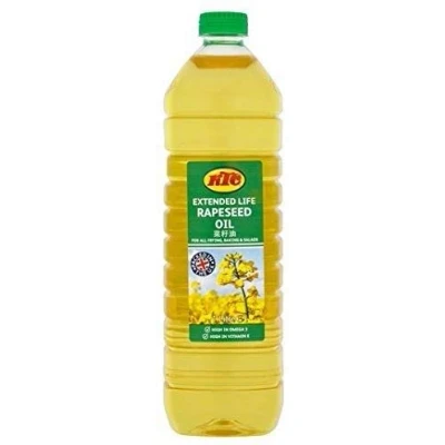 Image of KTC Extended life Rapeseed oil 1L (pack of 2)