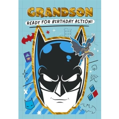 Image of Cards Hallmark DC Batman Grandson Birthday