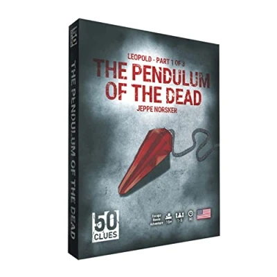 Image of 50 Clues Part 1: the Pendulm of Dead Puzzle Escape Game Ages 16+ 1 5 Players 90 Minutes Playing Time