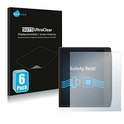 Image of Savvies 6 Pack Screen Protector compatible with PocketBook Era/Color Protection Film Clear