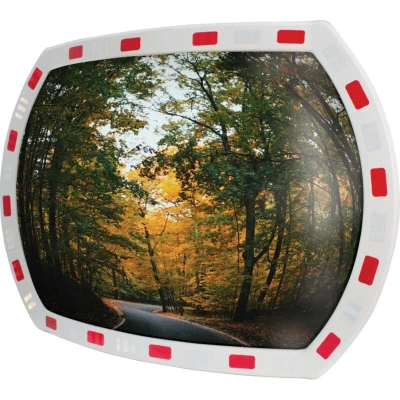 Image of Matlock 508 x 762mm Convex Outdoor Traffic Safety Mirror