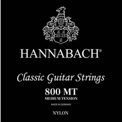 Image of Strings for classic guitar Series 800 Medium tension Silver plated G3 single string