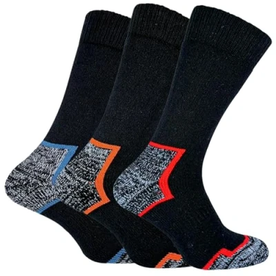 Image of INSIGNIA Mens Work Sock Super Bigfoot XXL Socks Sizes 14,15 16, Shoe Size 14 16 (14 SET 1 3 PAIRS)