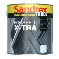 Image of Sandtex Trade Eggshell X TRA 1 litre Black