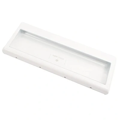 Image of Hotpoint Fridge Freezer Upper Drawer Front. Genuine Part Number C00259783