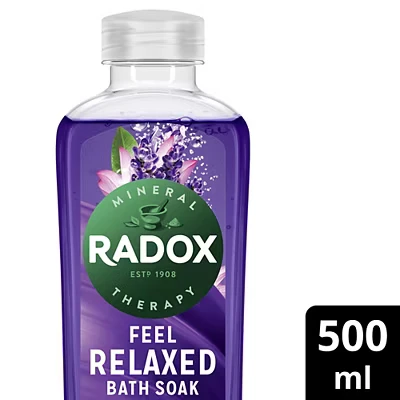 Image of Radox Mineral Therapy Feel Relaxed Bath Soak 500ml
