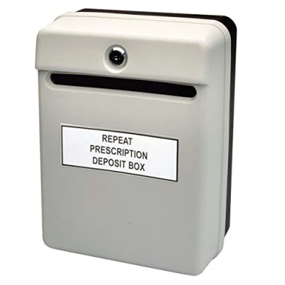 Image of Helix Suggestion and Internal Post Box Grey