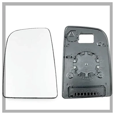 Image of Fits Mercedes Sprinter, For 2012 to 2018 Convex Wing Mirror Glass (Round type fitting) LEFT HAND (UK Passenger Side)