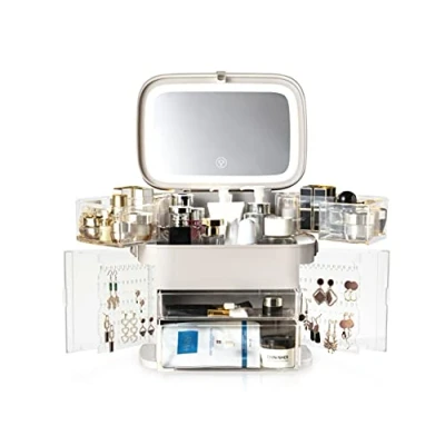 Image of Rio Ultimate Beauty Storage Box with Dimmable Mirror