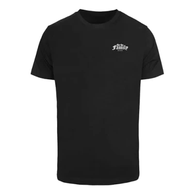 Image of Mister Tee Men&#039;s Mt3105 For The Family T Shirts, Black, XS