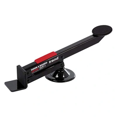 Image of Trend Swivel Type Door and Board Lifter, Hands Free Support for Your Projects, Black, D/LIFT/B