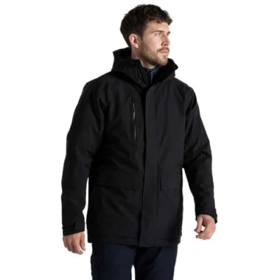 Image of Craghoppers Unisex Expert Kiwi Pro Stretch 3in1 Jacket, Black, XS