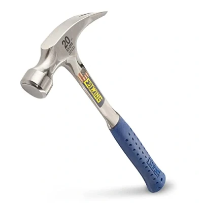 Image of Estwing E3 20S 14 217 20 Ounce Ripping Hammer, Smooth Face, Silver, oz