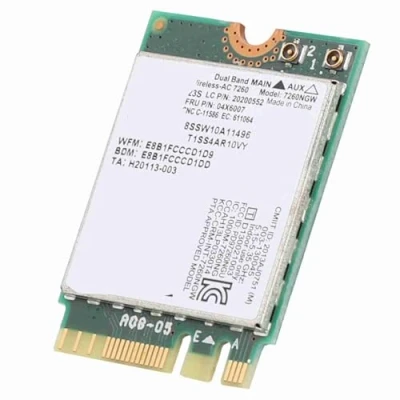 Image of Dual frequency wireless network card, suitable for Lenovo/for ThinkPad dedicated Intel 7260 AC the highest is 867Mbps