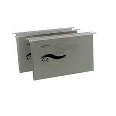 Image of 50 x Q Connect KF21001 Suspension File Tabbed Foolscap 31.5cm (H) 42cm (W) Pack of Files