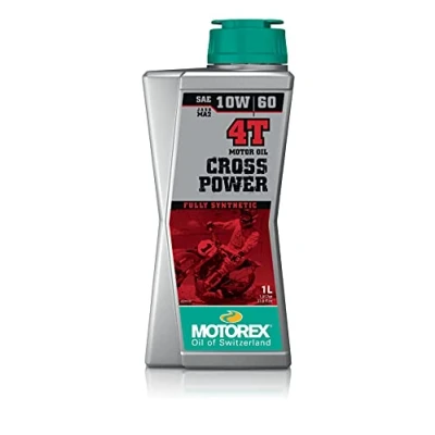 Image of Motorex Cross Power 4T 1Ltr 10W/60 Engine Oil