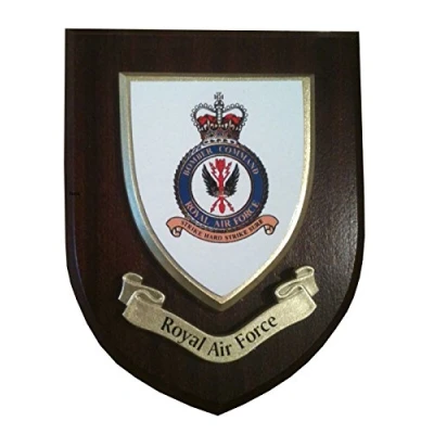 Image of Military RAF Bomber Command Wall Plaque Royal Air Force