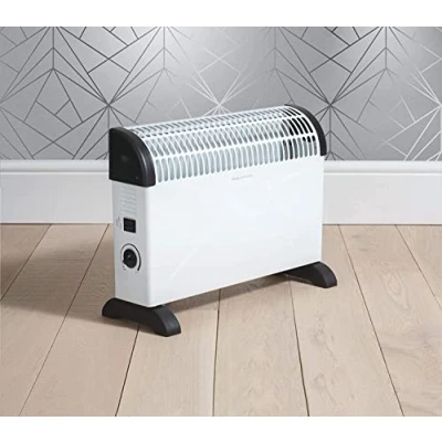 Image of Aspect Convector Heater for Home, Low Energy Radiator 2000W with 3 Heat Settings, Efficient Free Standing Electric Variable Thermostat and Overheat Protection