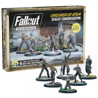 Image of Modiphius Fallout: Wasteland Warfare Children of Atom: Zealot Congregation