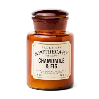 Image of Paddywax Scented Candles Artisan Apothecary Candle, 226g, Chamomile &amp; Fig