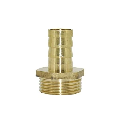 Image of Lnanqing Brass Adapter 1pcs Pipe Fitting, 16mm 19mm 25mm 32mm Hose To G1&quot; Male Thread Barb Connector 3/4 1&quot; Copper Connector, Garden (Color : 16mm)