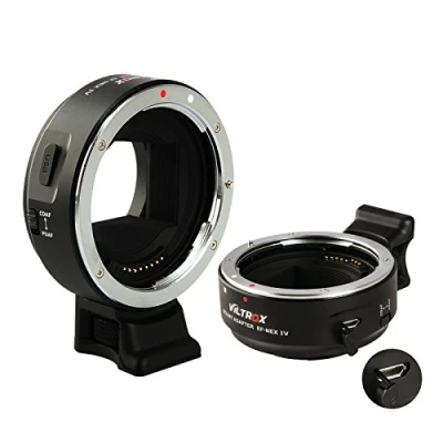 Image of VILTROX EF NEX IV Auto Focus Lens Mount Adapter Ring compatible with Canon S for Sony E Full Frame, Support PDAF and CDAF