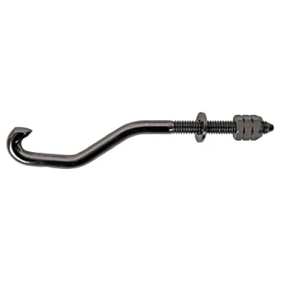 Image of LP Latin Percussion Tension Hook Bongo, 5/16&quot; x 145 mm 53 mm, Black Mirror LP213C