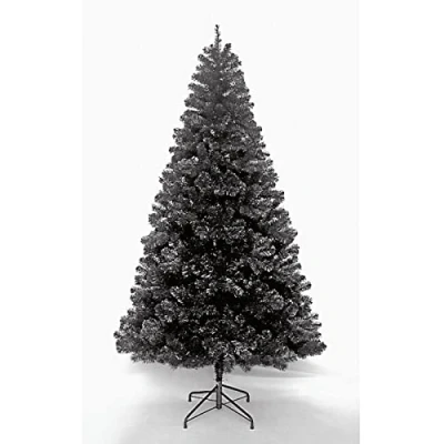 Image of GSD Colorado Chrtistmas Xmas Tree Green, Grey, Black, White, Frosted or Flocked (150cm (5ft), Black)