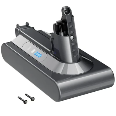 Image of Replacement Battery for Dyson V10 Keenstone 5000mAh Compatible with Animal Absolute Motorhead Fluffy Cordless Vacuum Cleaner Handheld