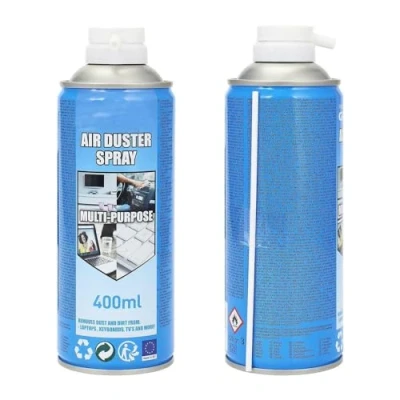 Image of 400ML Air Duster Can Compressed Spray Dust Cleaner PC, Keyboard, Electronic Devices &amp; Car Cleaning Protect (6)