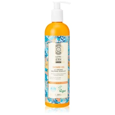 Image of Natura Siberica Oblepikha Intensive Nutrition &amp; Hydration Shower Gel With Organic Hydrolate, 400ml