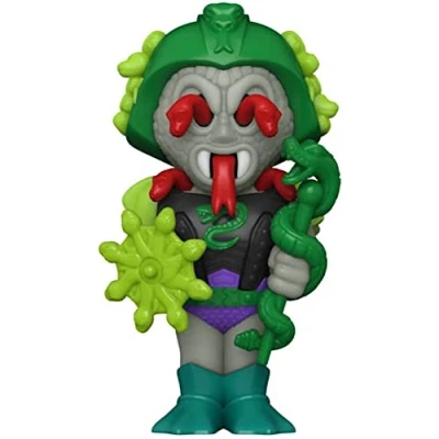 Image of Funko Vinyl SODA: MOTU Snake Face Metallic Chase (Styles May Vary) Masters Of the Universe Collectable Figure Gift Idea Official Merchandise Toys for Kids &amp; Adults TV Fans
