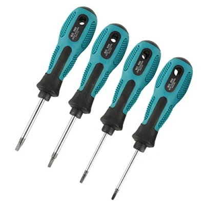 Image of 4pcs Durable Triangle Head Screwdriver Set, Set Precision with Magnetic Multifunctional Hand Tool