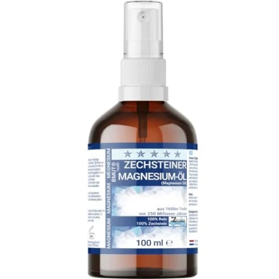 Image of 100 ml Magnesium Oil Spray 100% Zechstein For Skin Massage Sports &amp; Muscle Relaxation Bottle