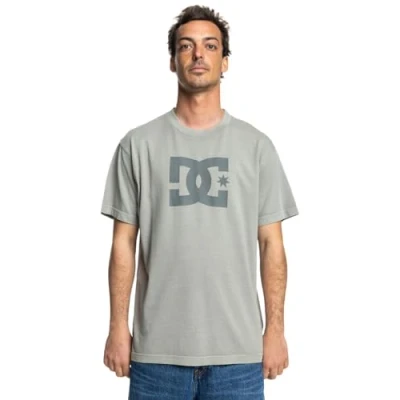 Image of DC Shoes Pigment DYE HSS Print Tshirt, Men&#039;s, Size: Medium, Smaw moon mist enzyme wash