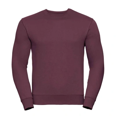 Image of Russell Athletic Mens Authentic Sweatshirt (Burgundy) Size X Large