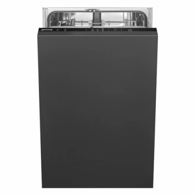 Image of DI4522 Fully Integrated Slimline Dishwasher Black Control Panel E Rated