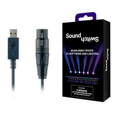 Image of SoundSwitch Micro DMX Interface Ultra Compact USB to with 3 Month Free Software Access