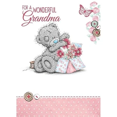 Image of Me To You Tatty Teddy Mother&#039;s Day Card For a wonderful Grandma