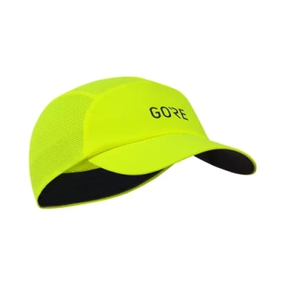Image of GORE WEAR Mens Mesh Cap, Neon Yellow