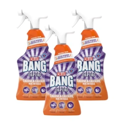 Image of Cilit Bang Super Powerful CLeaner Grime and Limescale Gun 750ml (Pack of 3)