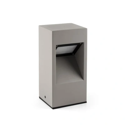 Image of Cast Bollards Outdoor Ground Light Grey, LED, IP65