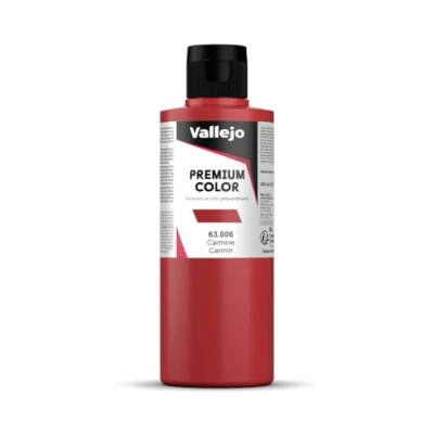 Image of Vallejo VAL63006 Scale Model Paint, Opaque Carmine, 200ml