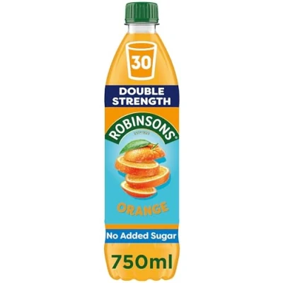 Image of Robinsons Fruit Squash Low Calorie Double Strength Orange 750ml