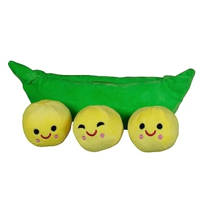 Image of Aliki Green Peas in the Pod Cuddly Toy Soft