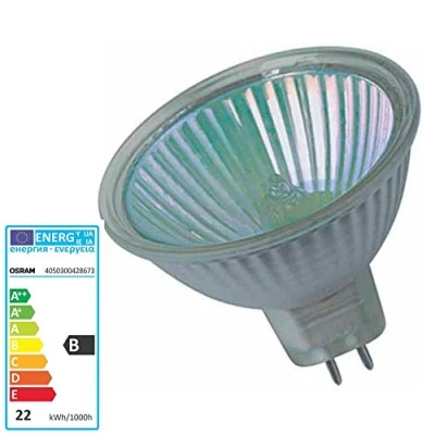 Image of Osram 46860 VWFL Halogen Bulb, GU5.3, Warm White